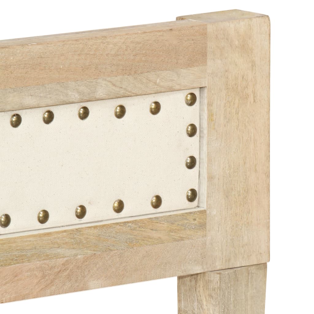 vidaXL Πλαίσιο Κρεβατιού 200 εκ. από Μασίφ Ξύλο Μάνγκο