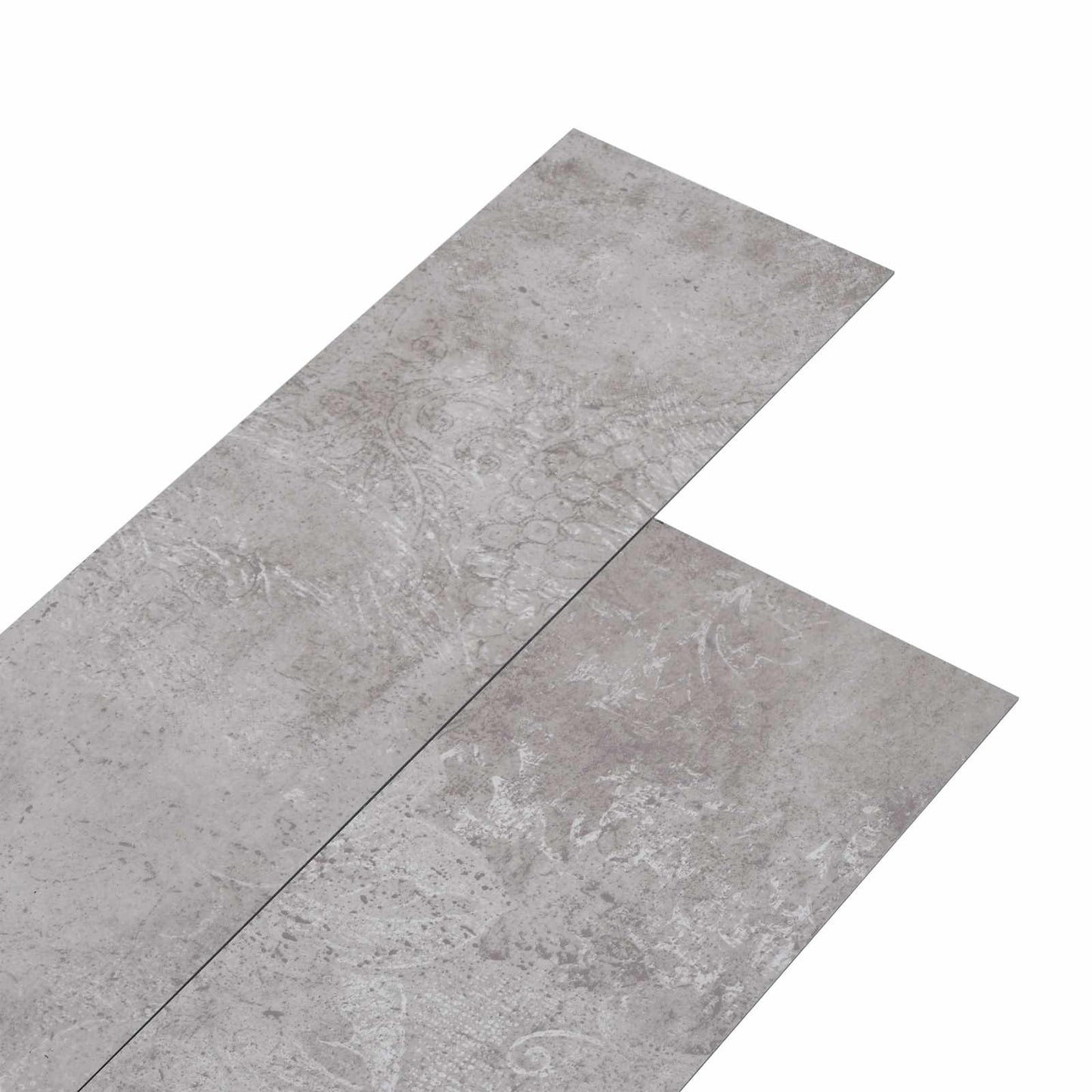 vidaXL Πλάκες Δαπέδου 36 pcs Γκρι Γη 5,02 m² PVC