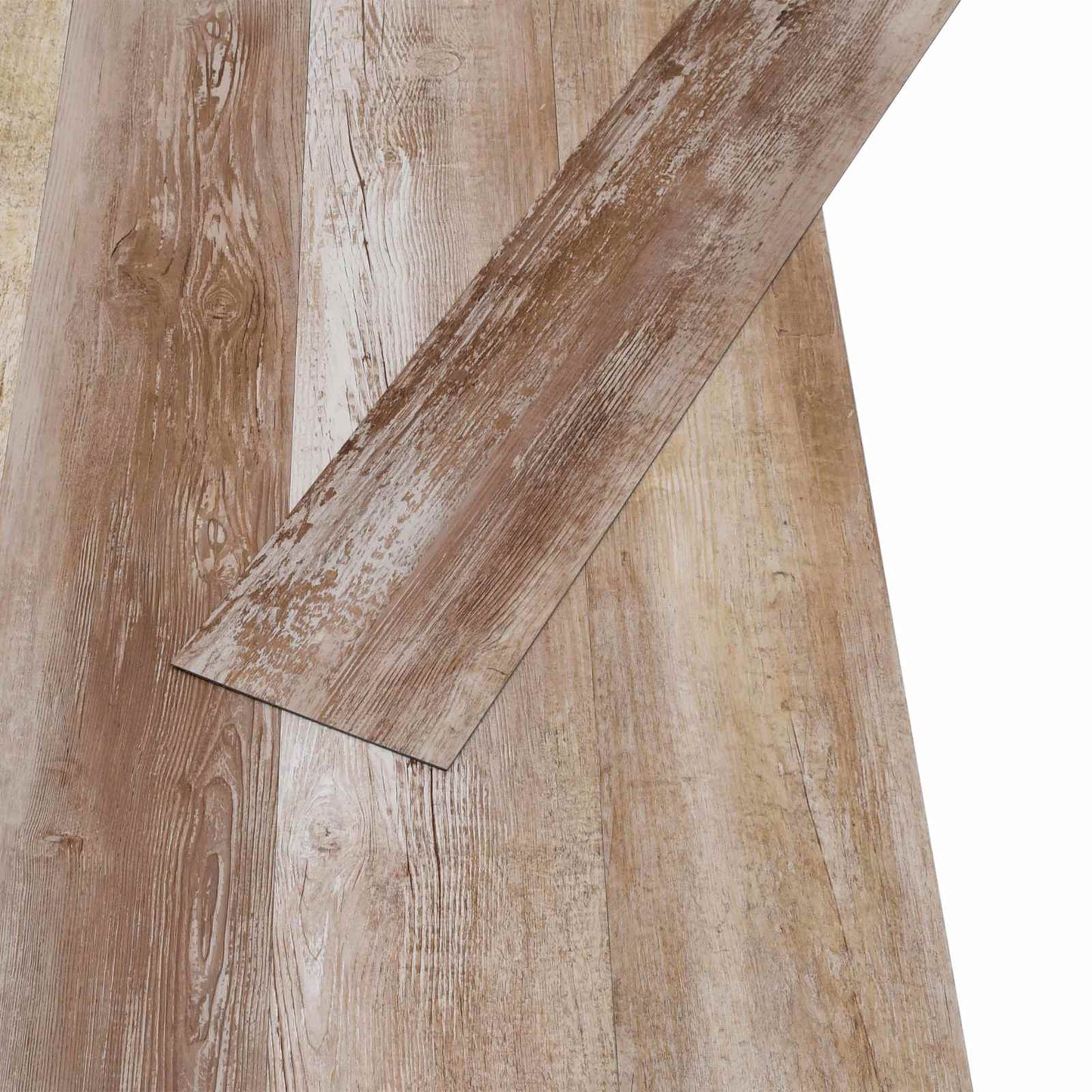 vidaXL Πλάκες Δαπέδου 5,02 m² 36 pcs PVC Πλυμένο Ξύλο