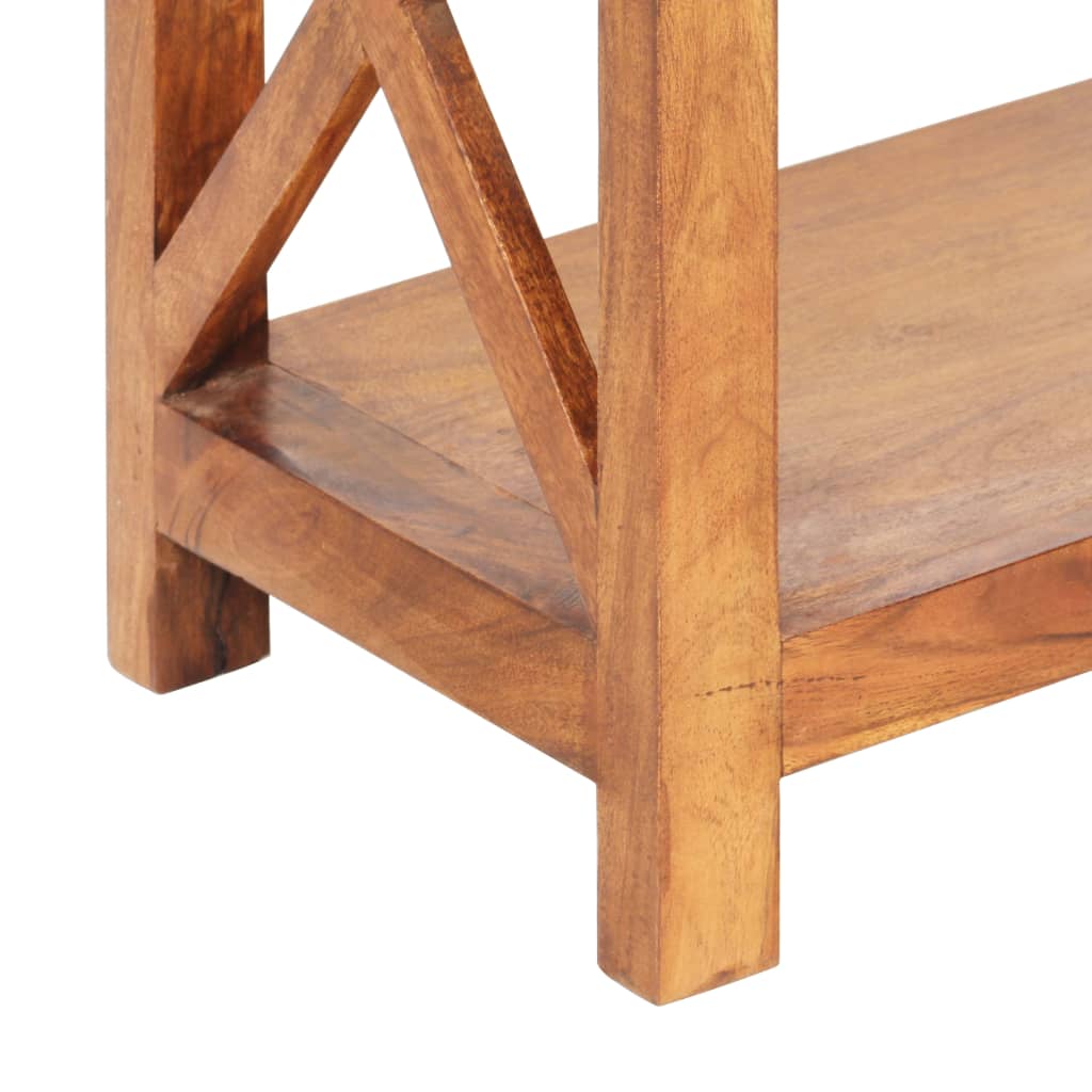 vidaXL Βιβλιοθήκη 60x30x160 εκ. Μασίφ Ξύλο Ακακίας με Μελί Φινίρισμα