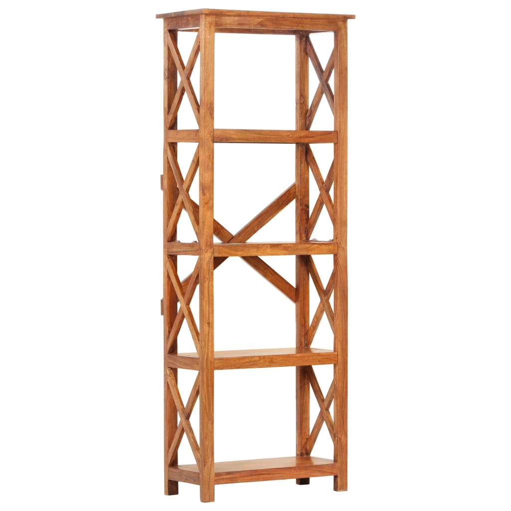vidaXL Βιβλιοθήκη 60x30x160 εκ. Μασίφ Ξύλο Ακακίας με Μελί Φινίρισμα