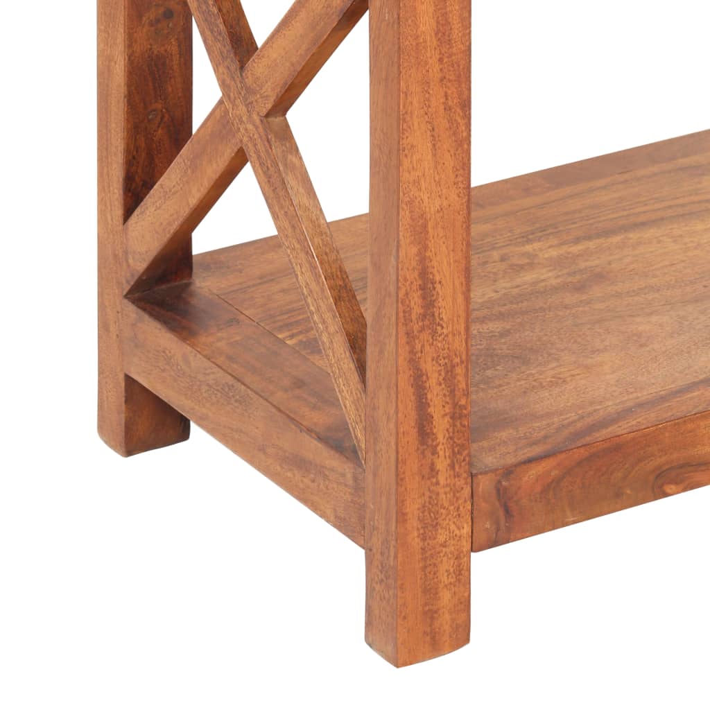 vidaXL Βιβλιοθήκη 100x30x180 εκ. Μασίφ Ξύλο Ακακίας με Μελί Φινίρισμα