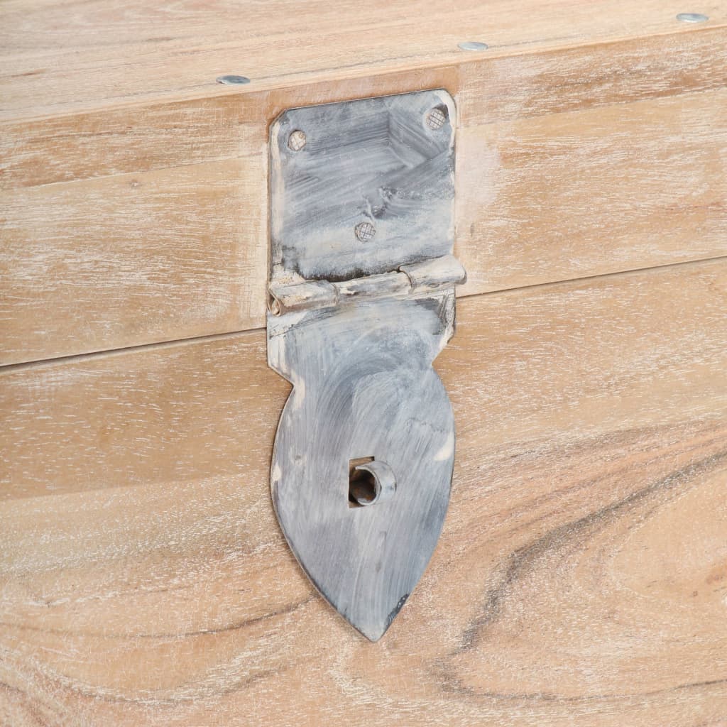 vidaXL Μπαούλο 40 x 40 x 40 εκ. από Μασίφ Ξύλο Ακακίας