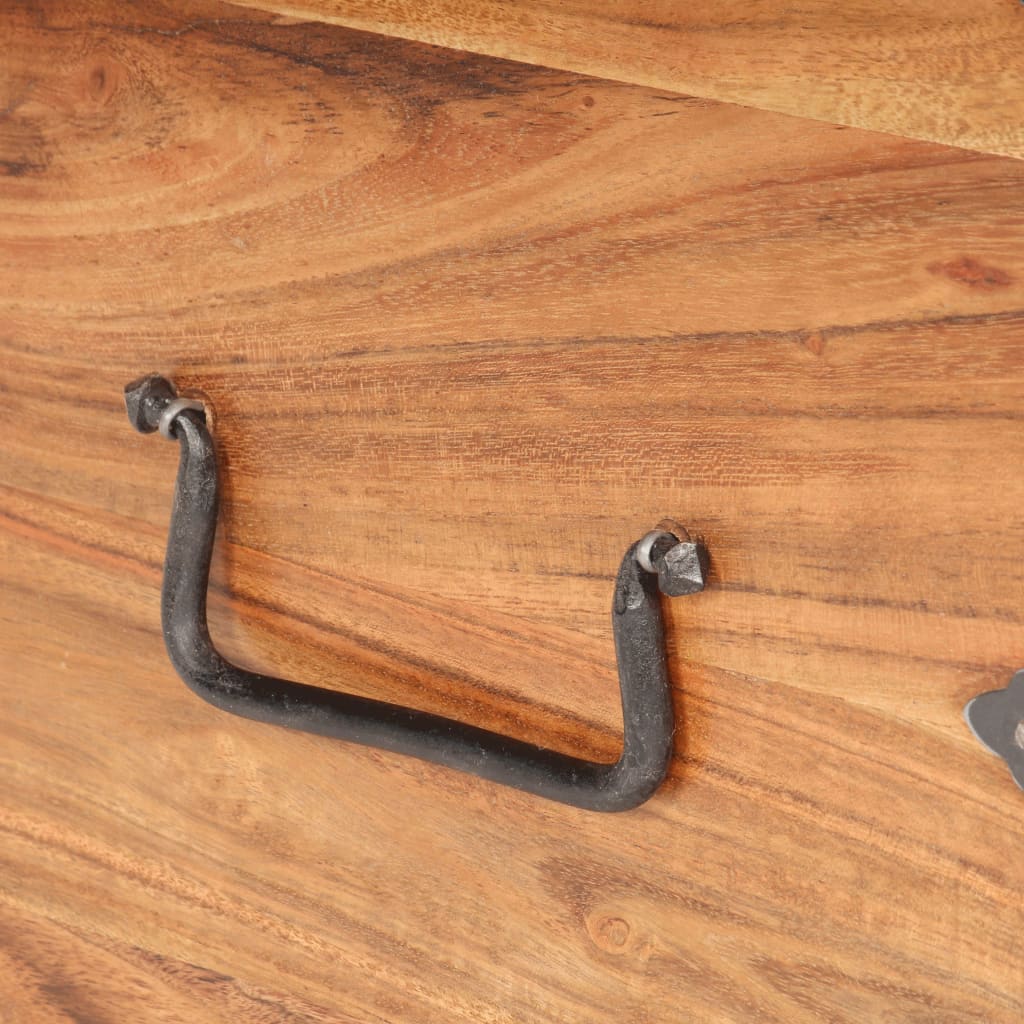 vidaXL Μπαούλο 40 x 40 x 40 εκ. από Μασίφ Ξύλο Ακακίας