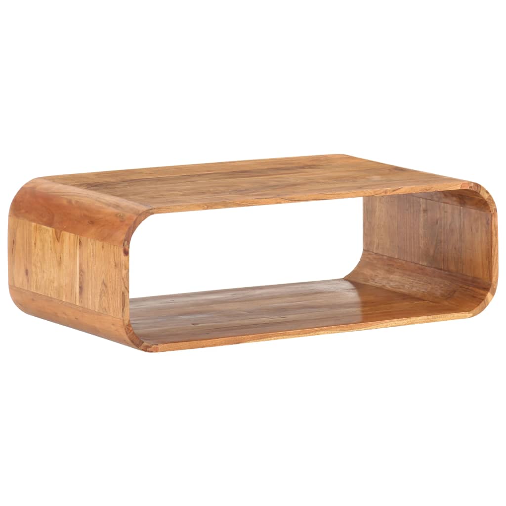 vidaXL Τραπεζάκι Σαλονιού 90 x 50 x 30 εκ. από Μασίφ Ξύλο Ακακίας
