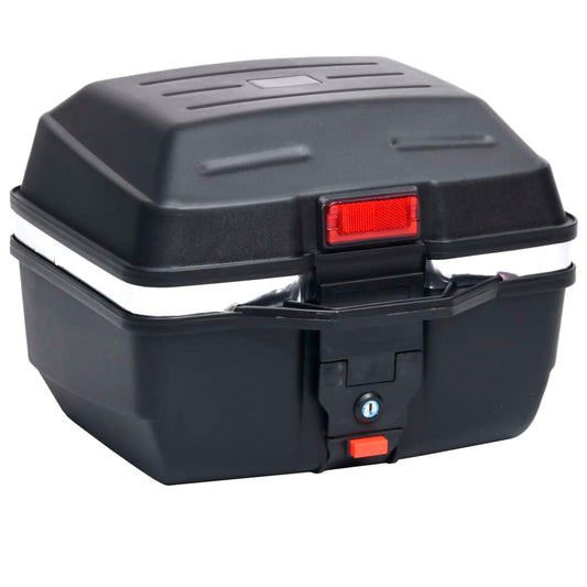 vidaXL Μπαγκαζιέρα Μοτοσικλέτας/Top Case 24 Λίτρων για Ένα Κράνος