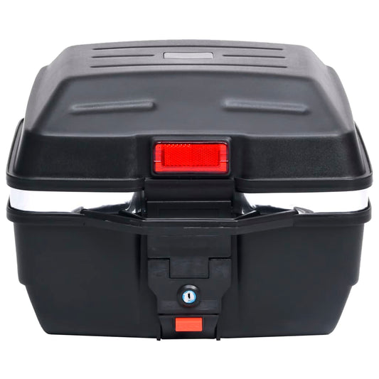 vidaXL Μπαγκαζιέρα Μοτοσικλέτας/Top Case 24 Λίτρων για Ένα Κράνος