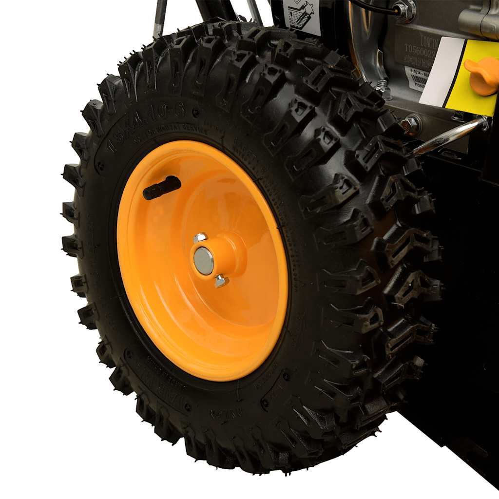 vidaXL Εκχιονιστικό Μηχάνημα 6,5 HP Κίτρινο και Μαύρο