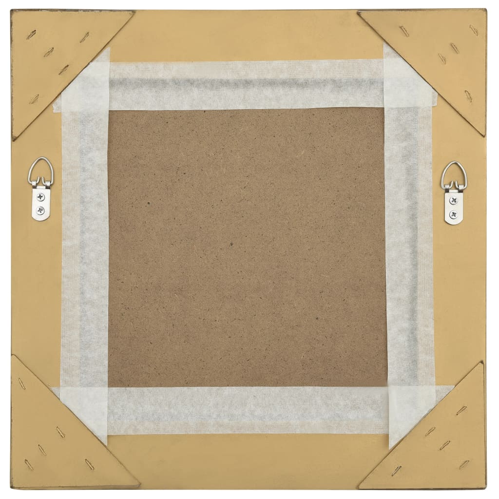 vidaXL Καθρέφτης Τοίχου με Μπαρόκ Στιλ Χρυσός 40 x 40 εκ.