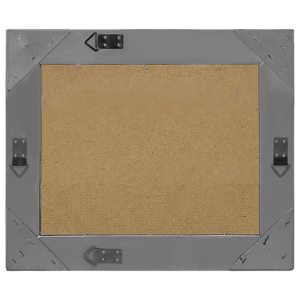 vidaXL Καθρέφτης Τοίχου με Μπαρόκ Στιλ Μαύρος 50 x 40 εκ.