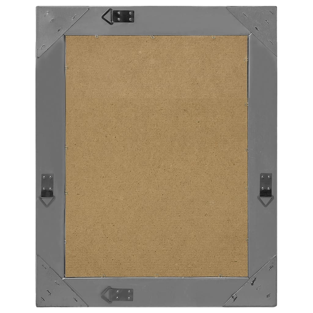 vidaXL Καθρέφτης Τοίχου με Μπαρόκ Στιλ Μαύρος 50 x 60 εκ.