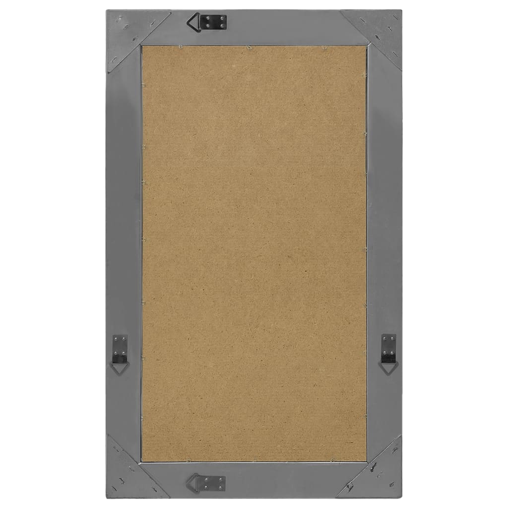 vidaXL Καθρέφτης Τοίχου με Μπαρόκ Στιλ Μαύρος 50 x 80 εκ.