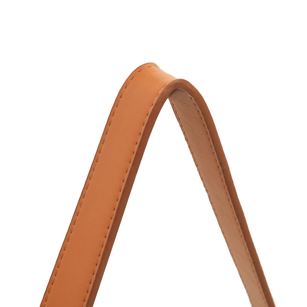 vidaXL Καθρέφτης Τοίχου με Λουρί Χρυσός 40 εκ.