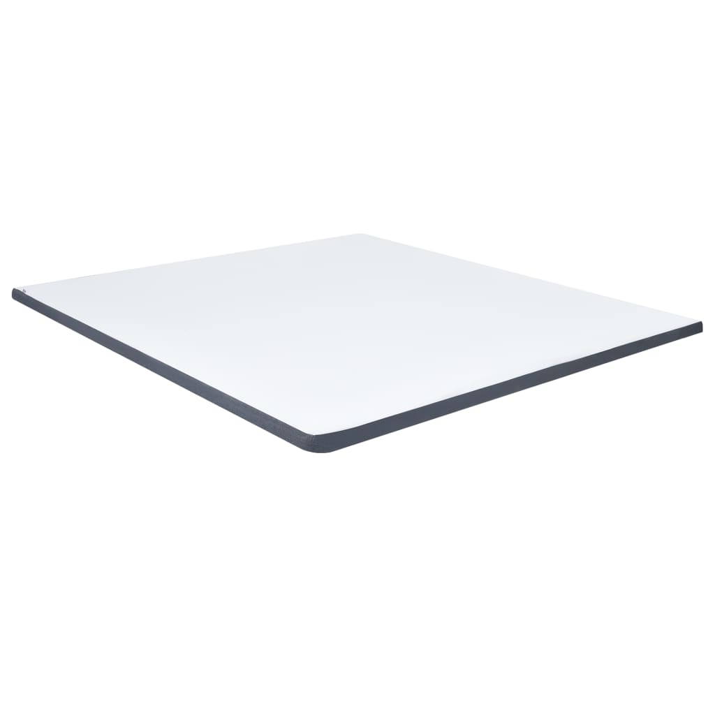 vidaXL Κρεβάτι Boxspring Σκούρο Γκρι 180 x 200 εκ. Υφασμάτινο