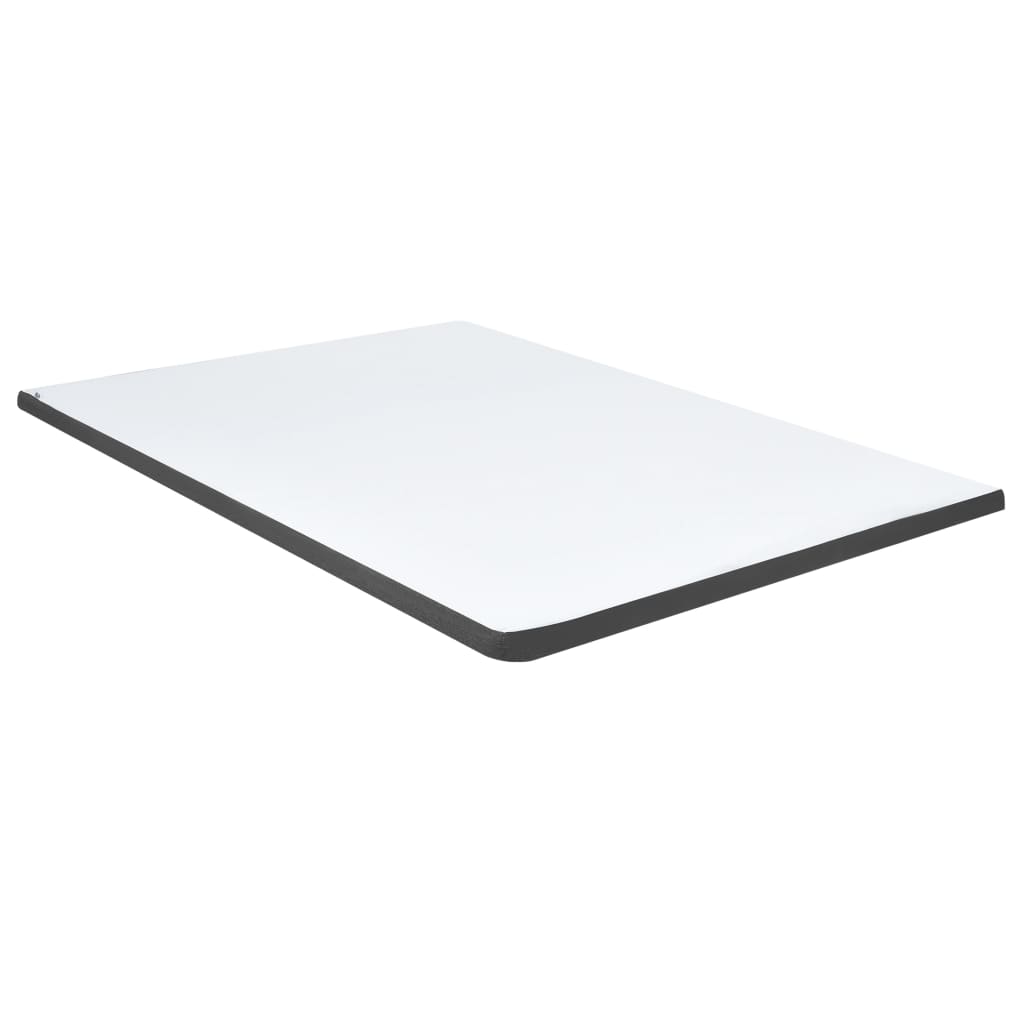 vidaXL Κρεβάτι Boxspring Σκούρο Γκρι 140 x 200 εκ. Υφασμάτινο