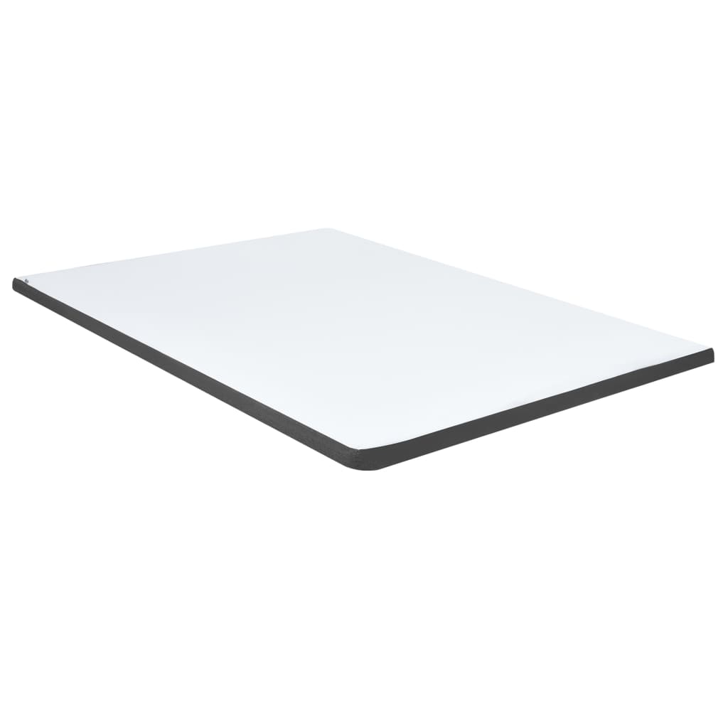 vidaXL Κρεβάτι Boxspring Σκούρο Γκρι 140 x 200 εκ. Υφασμάτινο
