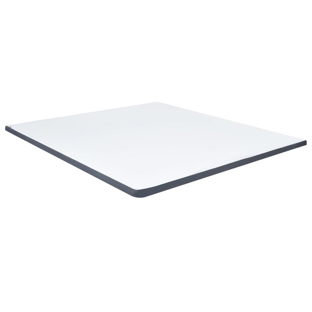 vidaXL Κρεβάτι Boxspring Σκούρο Γκρι 180 x 200 εκ. Υφασμάτινο