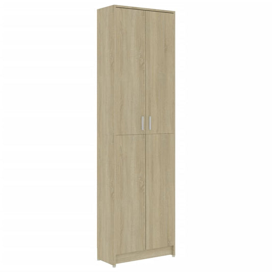 vidaXL Ντουλάπα Διαδρόμου Sonoma Δρυς 55 x 25 x 189 εκ. Επεξ. Ξύλο