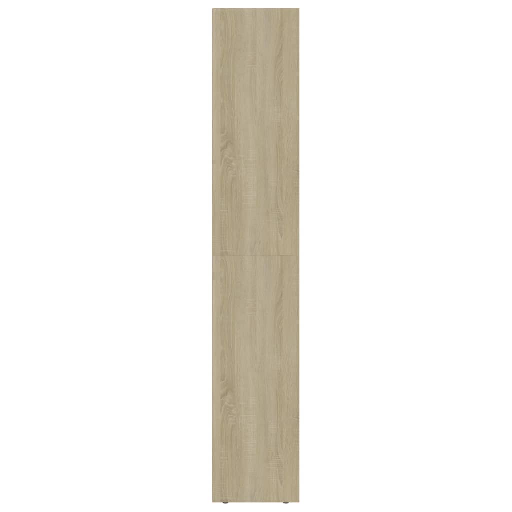 vidaXL Βιβλιοθήκη Χρώμα Sonoma Δρυς 36 x 30 x 171 εκ. από Επεξ. Ξύλο