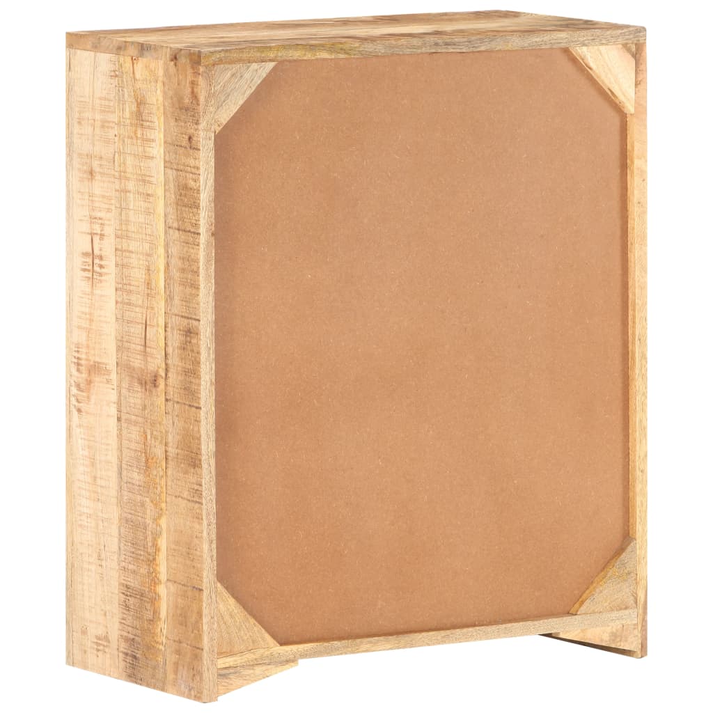 vidaXL Ντουλάπι 59 x 33 x 75 εκ. από Ακατέργαστο Ξύλο Μάνγκο