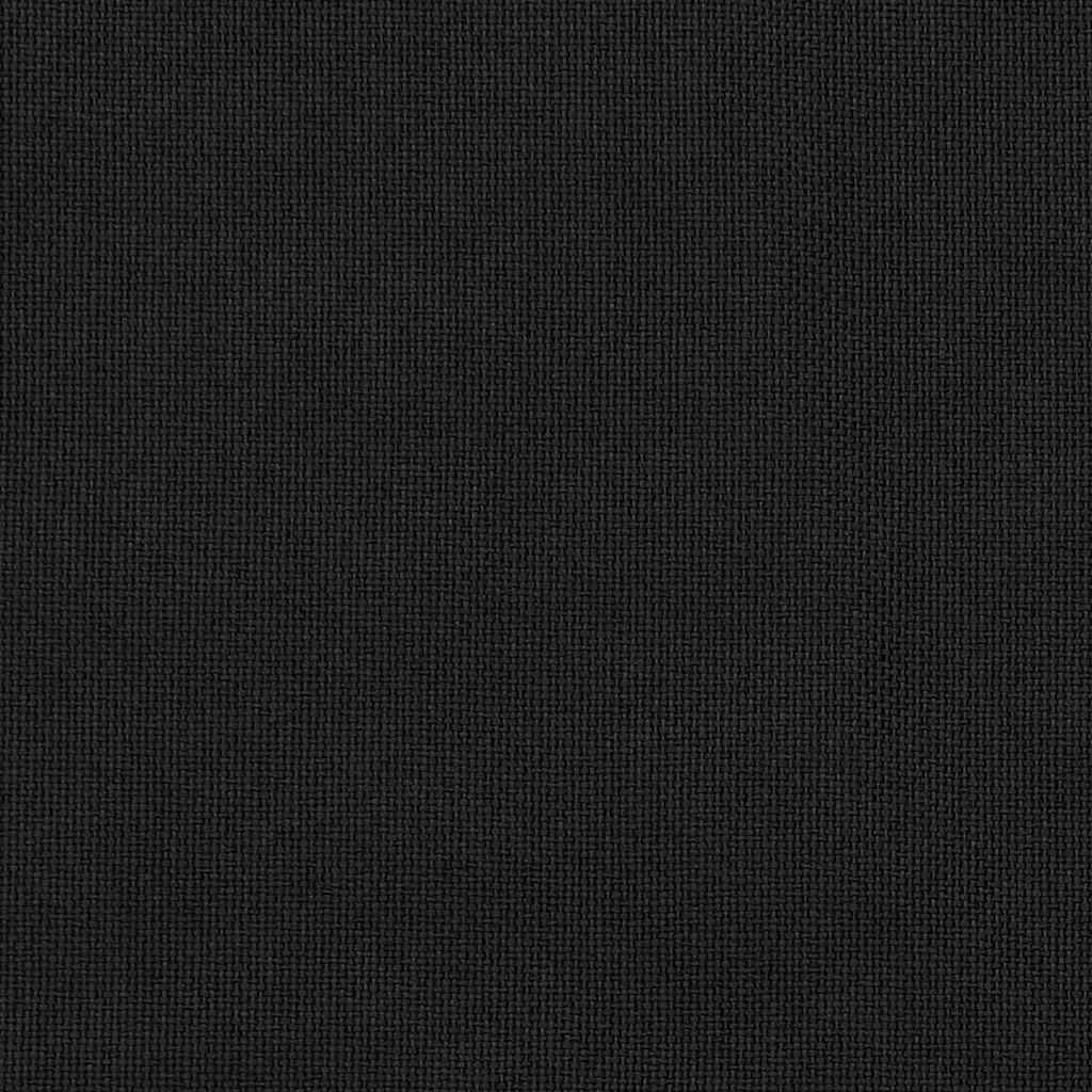 vidaXL Κουρτίνες Συσκότ. με Τρουκς/Όψη Λινού 2 τεμ. Μαύρες 140x175 εκ