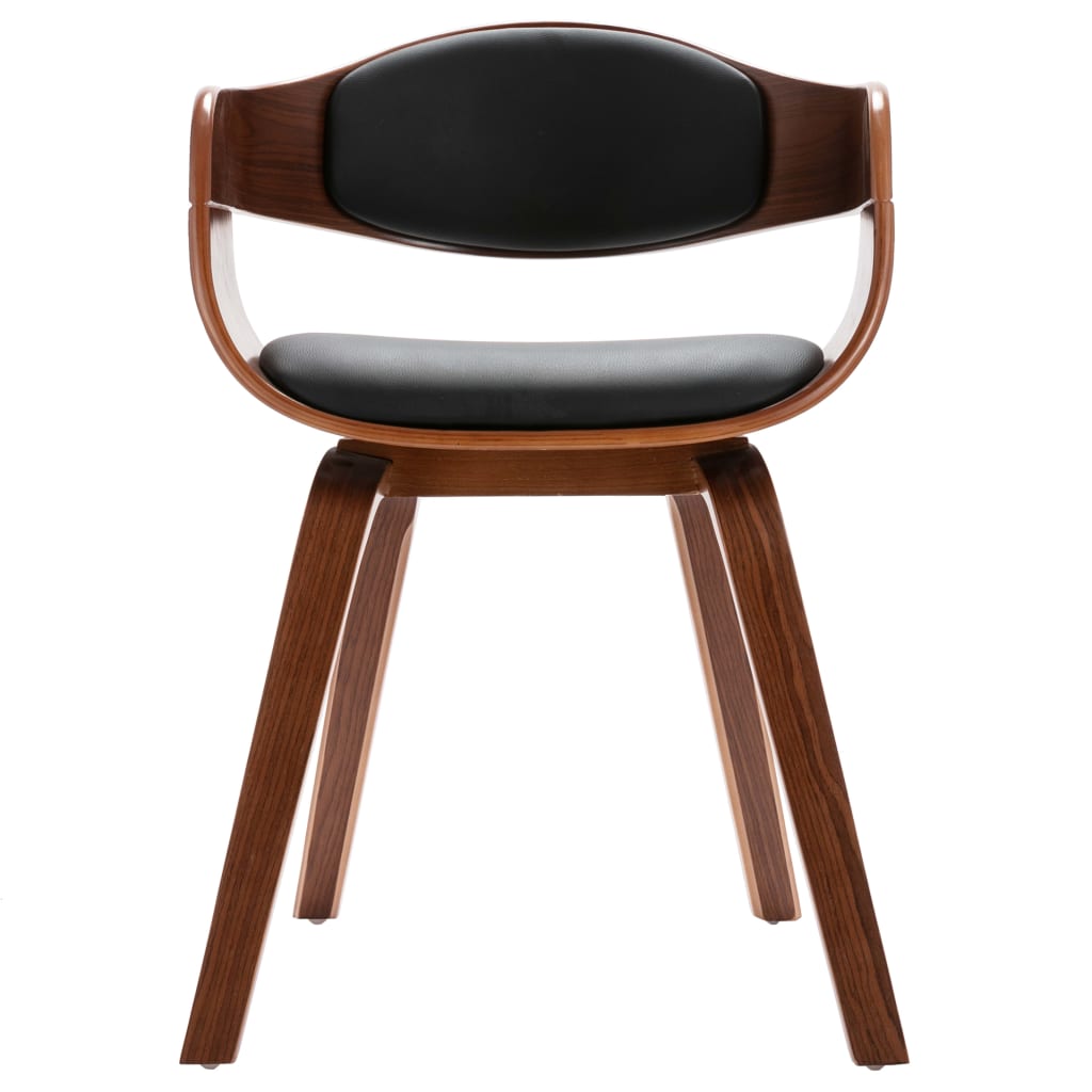 vidaXL Καρέκλες Τραπεζαρίας 4 τεμ. Λυγισμένο Ξύλο/Συνθετικό Δέρμα