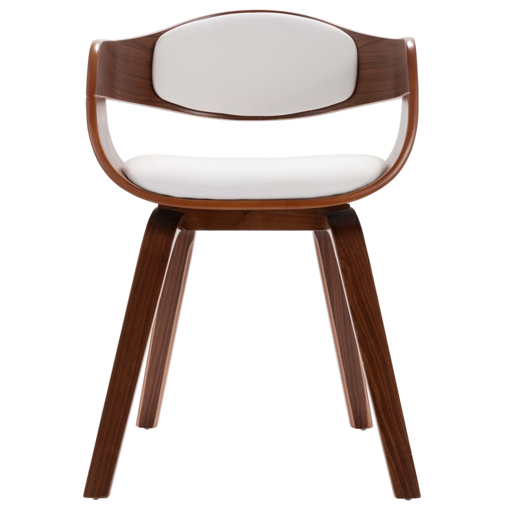 vidaXL Καρέκλες Τραπεζαρίας 6 τεμ. από Λυγισμένο Ξύλο/Συνθετικό Δέρμα