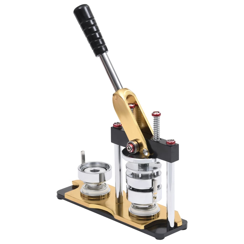 vidaXL Πρέσα για Κονκάρδες με Κοπτικό και Περιστρεφόμενη Βάση 37 χιλ.