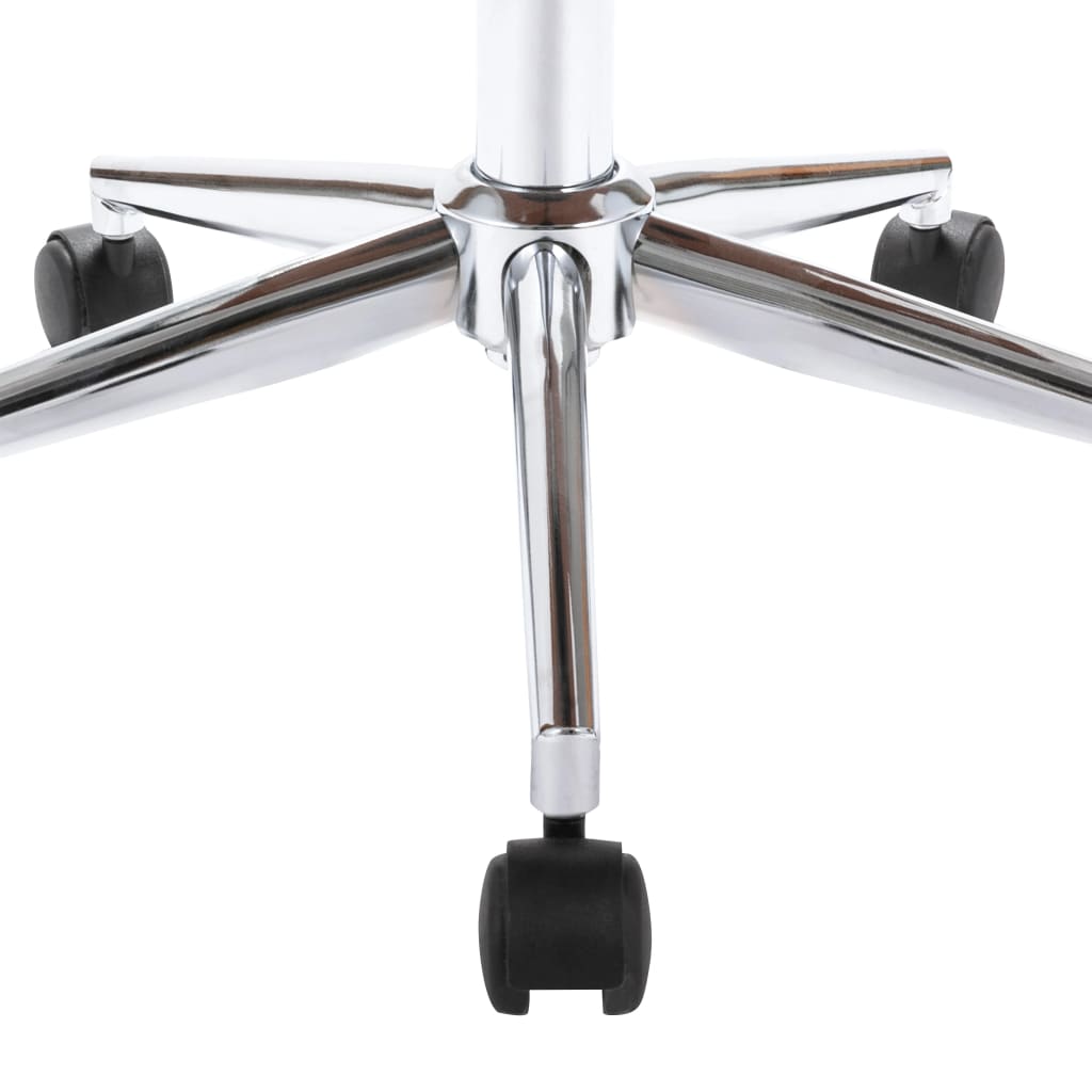 vidaXL Καρέκλες Τραπεζαρίας Περιστρεφόμενες 4 τεμ. Μαύρες Δερματίνη