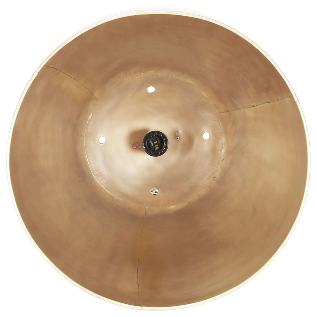 vidaXL Φωτιστικό Industrial Στρογγυλό 25 W Μπρούντζος 42 εκ. Ε27