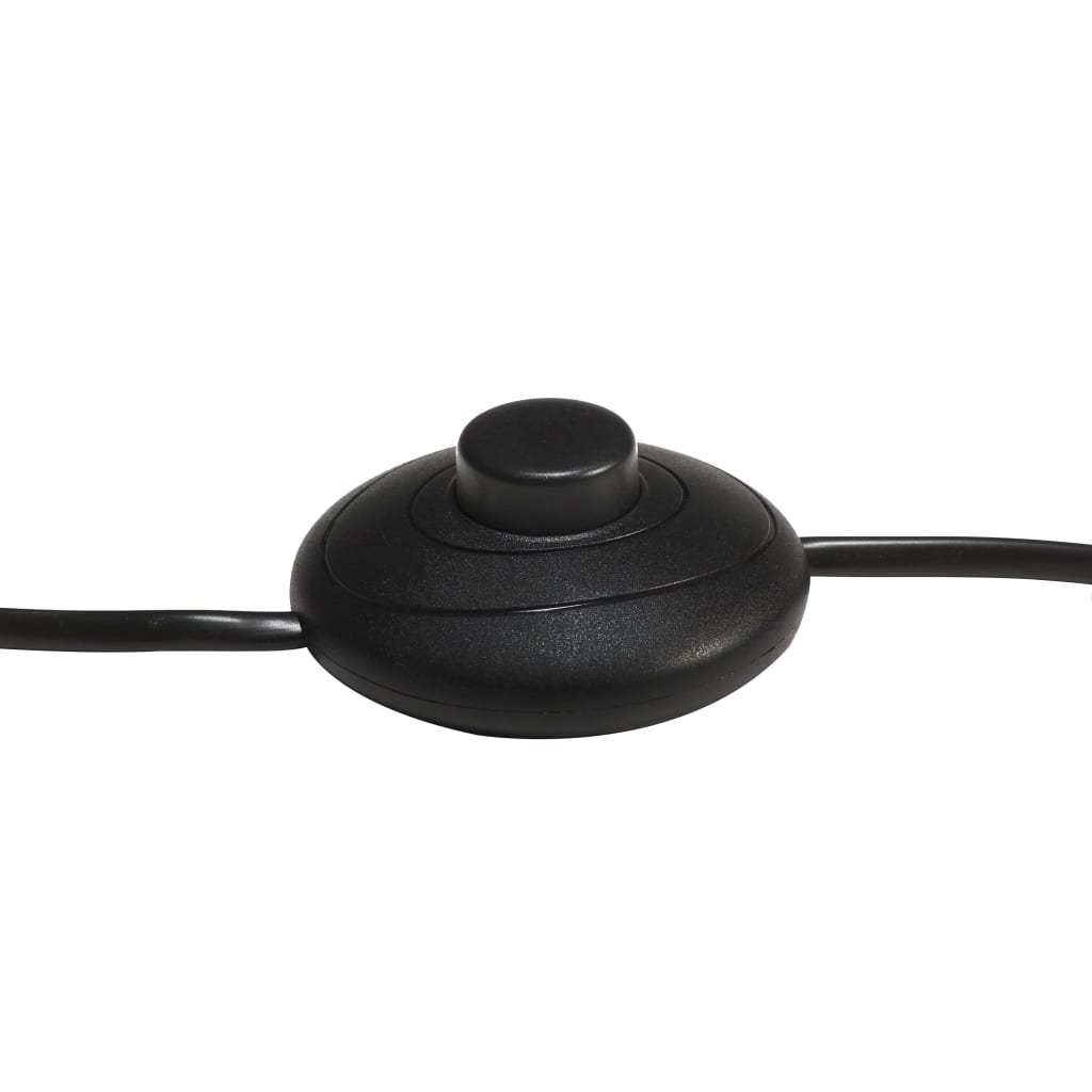 vidaXL Φωτιστικό Δαπέδου Ασημί από Μασίφ Ξύλο Μάνγκο E27