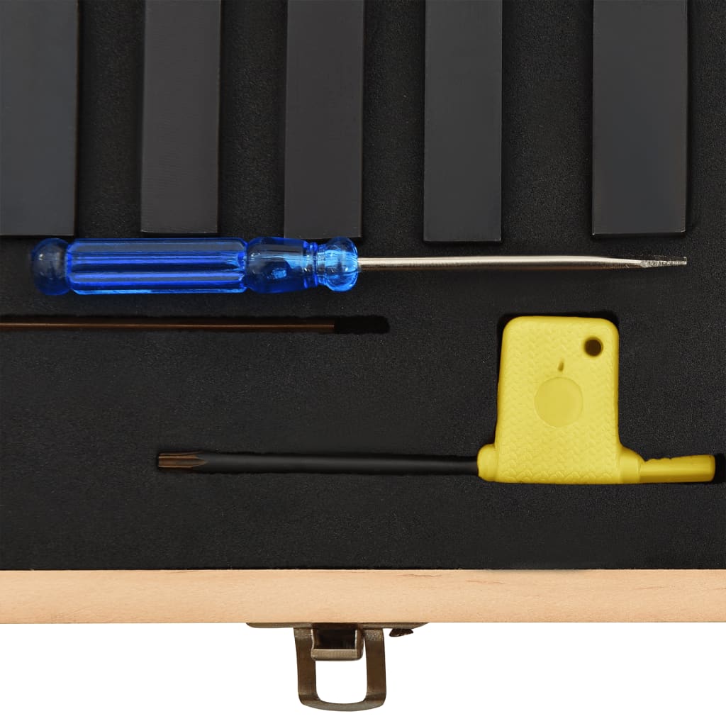 vidaXL Σετ Μανέλες Τόρνου με Εναλλασσόμενα Βίντια 12x12 χιλ./80χιλ.