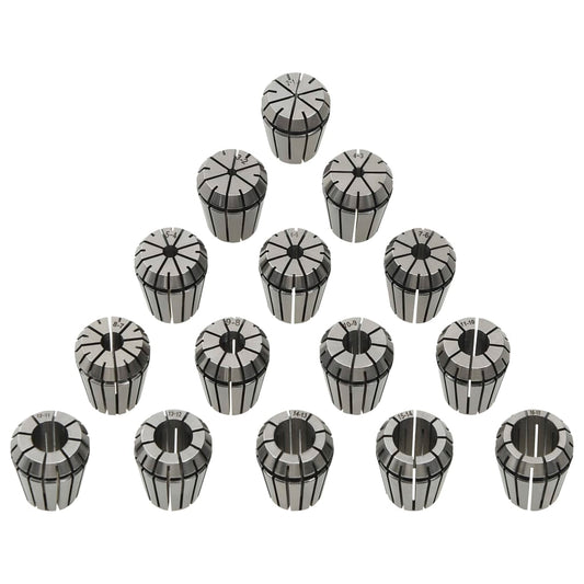 vidaXL Τσιμπίδια Collet Φρέζας Σετ 15 τεμ. ER25