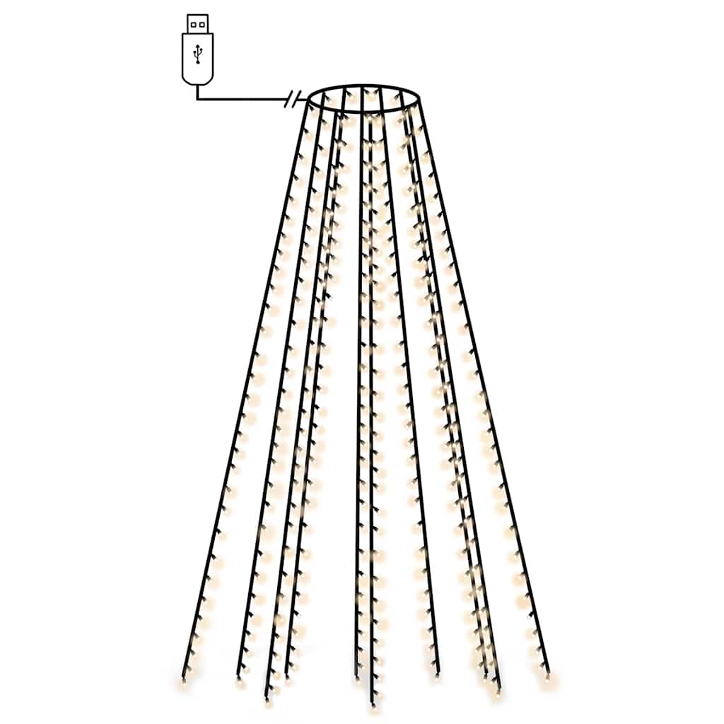 vidaXL Χριστουγεννιάτικα Λαμπάκια Χταπόδι με 300 LED 300 εκ.
