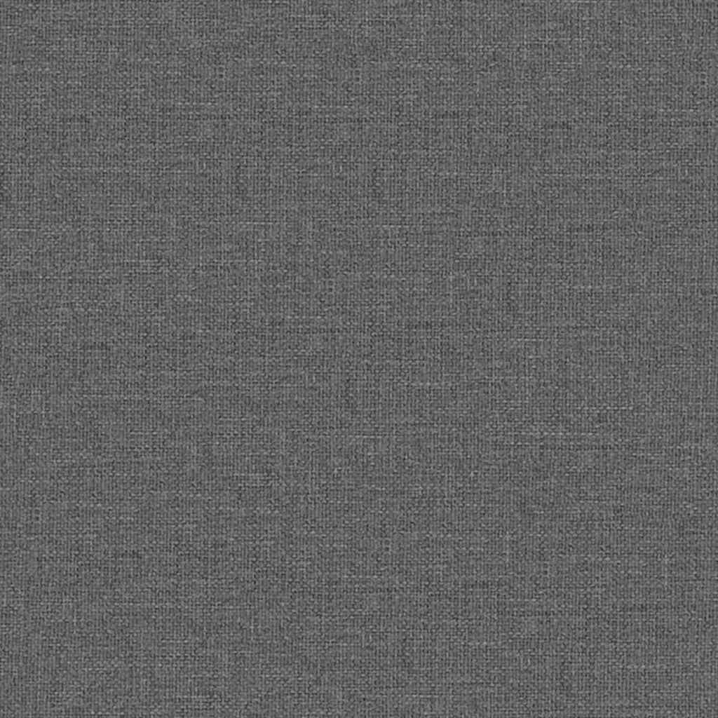 vidaXL Πολυθρόνα Μασάζ Σκούρο Γκρι Υφασμάτινη