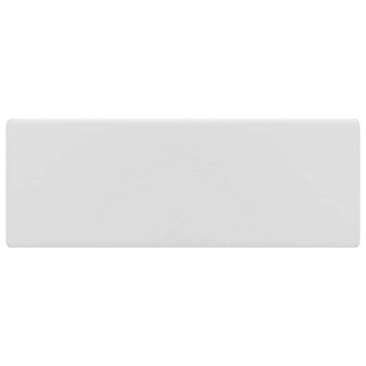 vidaXL Νιπτήρας με Υπερχείλιση Τετράγωνος Λευκό Ματ 41x41 εκ Κεραμικός