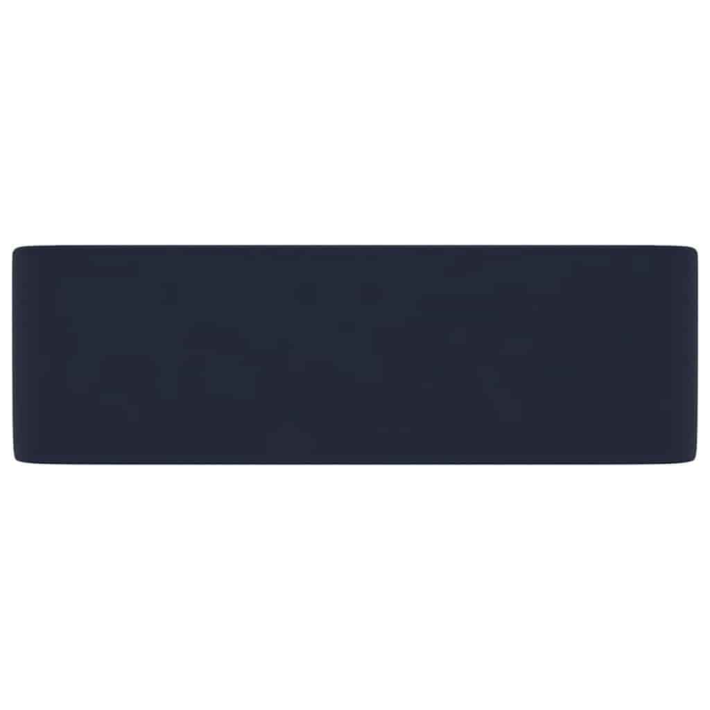 vidaXL Νιπτήρας Πολυτελής Σκούρο Μπλε Ματ 41 x 30 x 12 εκ. Κεραμικός
