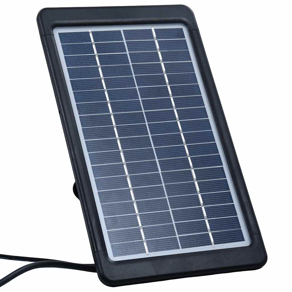 vidaXL Τέντα Συρόμενη Χειροκίνητη με LED Μπλε/Λευκό 300 x 250 εκ.
