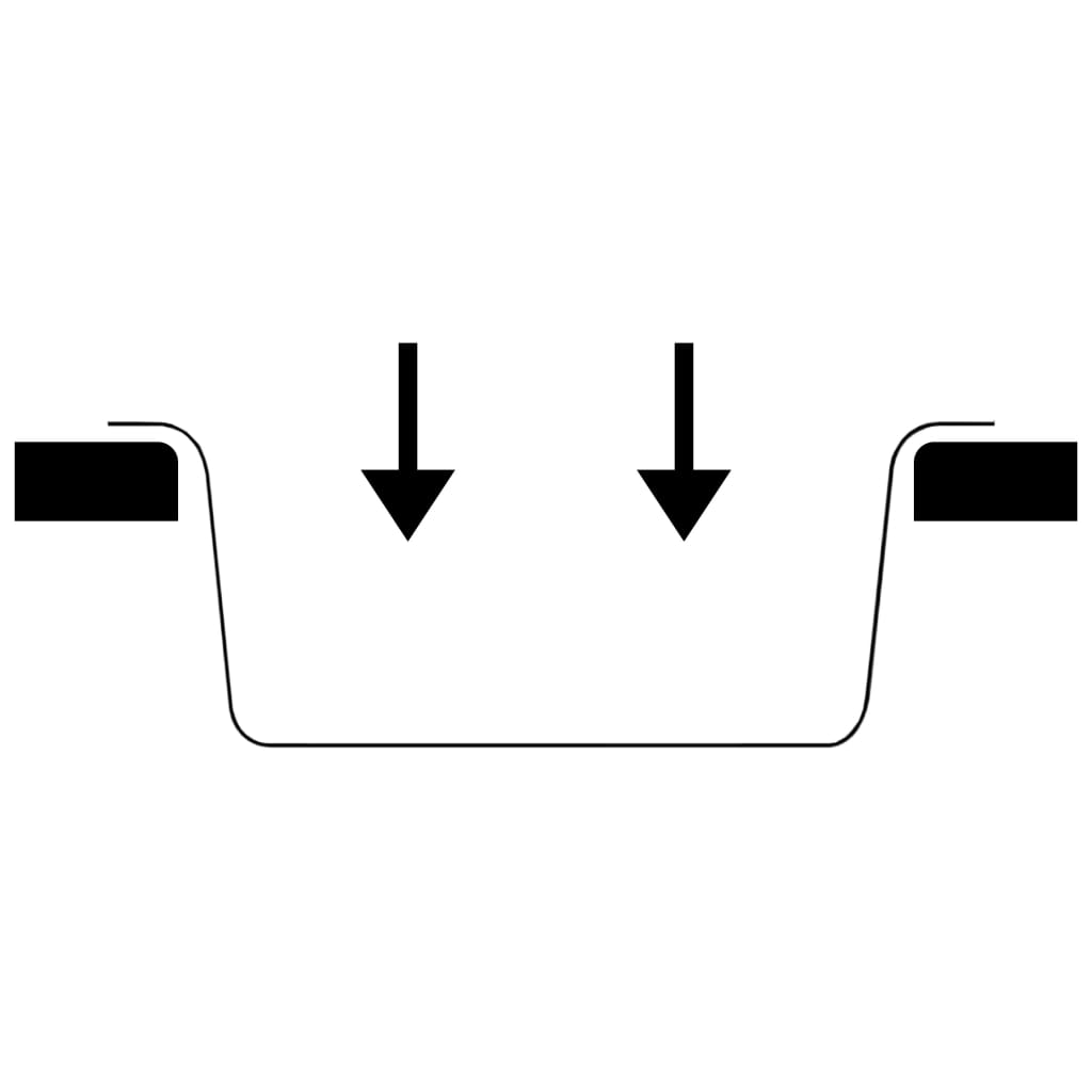 vidaXL Νεροχύτης με Δύο Γούρνες & Οπή Υπερχείλισης Γκρι Γρανιτένιος