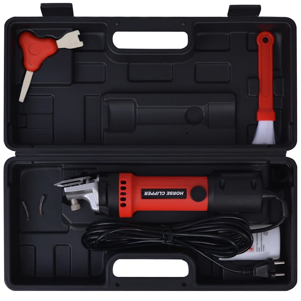 vidaXL Σετ Κουρευτικής Μηχανής Αλόγων 6 Τεμαχίων 550 W