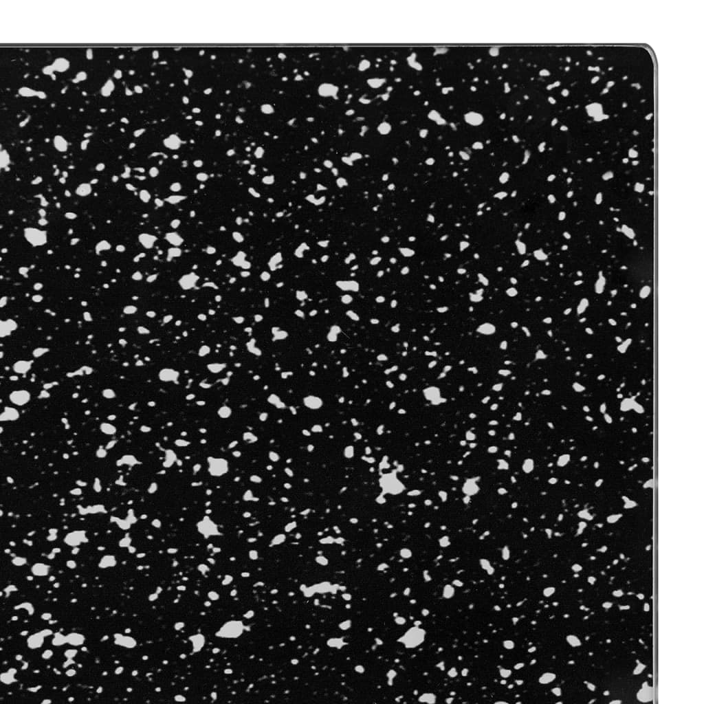 vidaXL Επιφάνεια Κοπής 2 τεμ. Σχέδιο Γρανίτη από Ψημένο Γυαλί