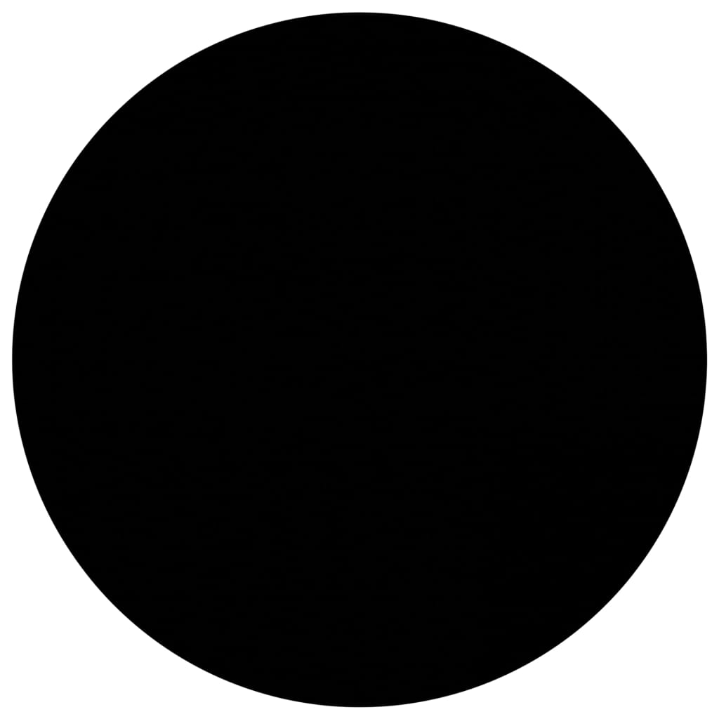 vidaXL Τραπεζάκι Σαλονιού Μαύρο 40 εκ. από Ψημένο Γυαλί