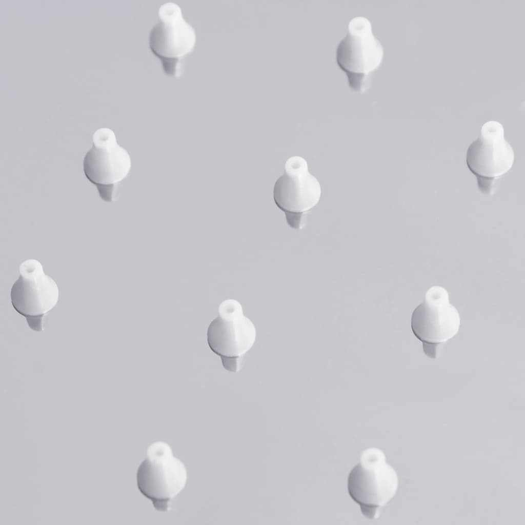 vidaXL Κεφαλή Nτους Βροχή Τετράγωνη 30 x 30 εκ. Ανοξείδωτο Ατσάλι 304