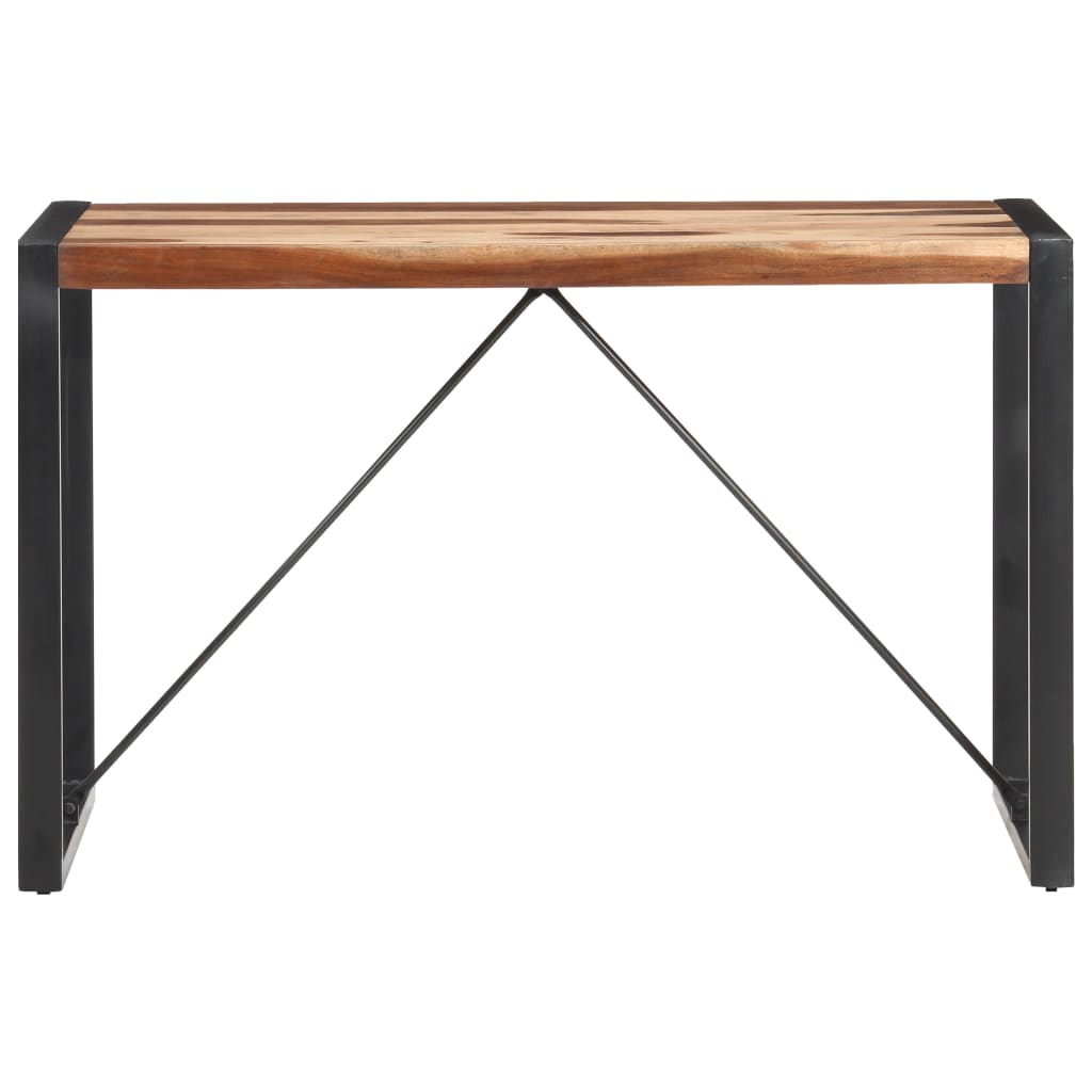 vidaXL Τραπεζαρία 120x60x75 εκ. από Μασίφ Ξύλο
