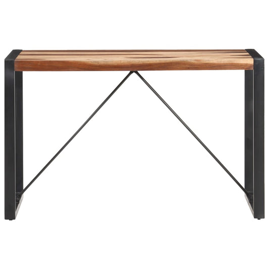 vidaXL Τραπεζαρία 120x60x75 εκ. από Μασίφ Ξύλο