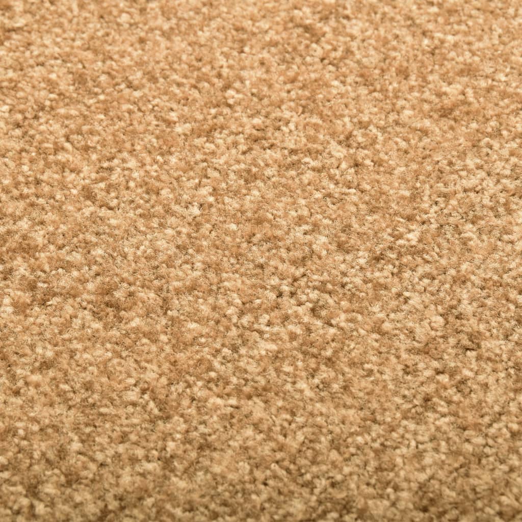 vidaXL Πατάκι Εισόδου Πλενόμενο Κρεμ 90 x 150 εκ.