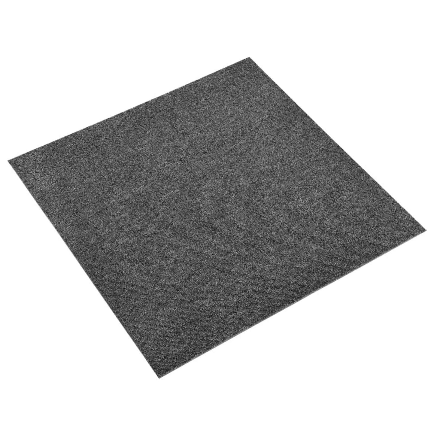 vidaXL Χαλί 20 pcs Ανθρακί 50 x 50 cm 100% Πολυπροπυλένιο