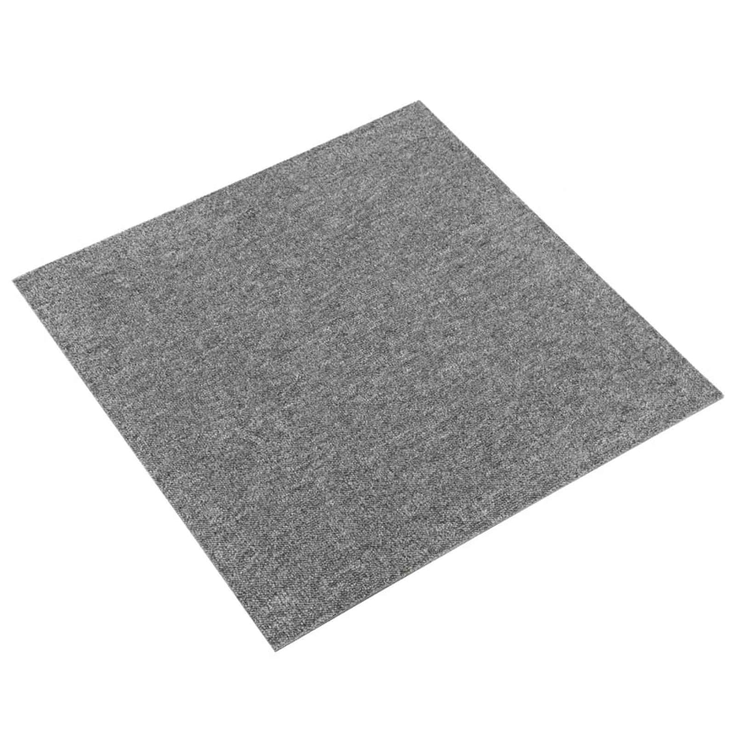 vidaXL Χαλί 20 pcs Γκρι 50 x 50 cm 100% Πολυπροπυλένιο