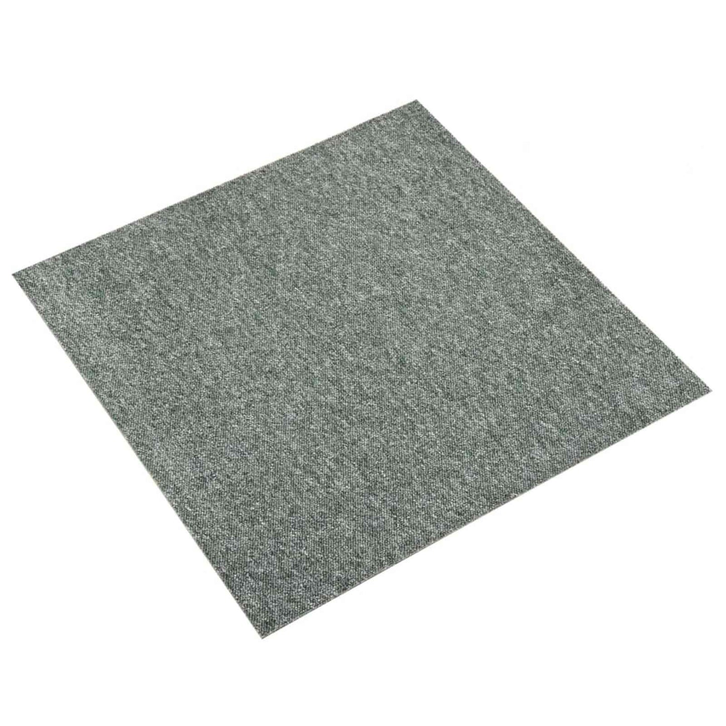 vidaXL Χαλί 20 pcs Πράσινο 50 x 50 cm 100% Πολυπροπυλένιο
