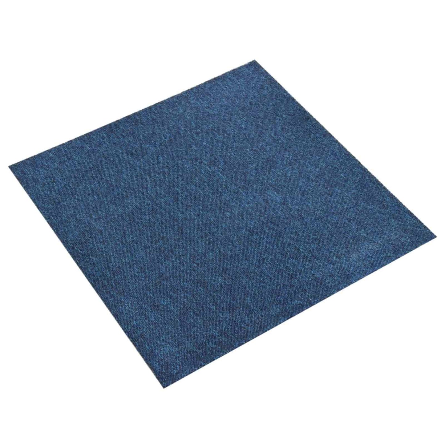 vidaXL Χαλί 20 pcs Σκούρο Μπλε 50 x 50 cm 100% Πολυπροπυλένιο